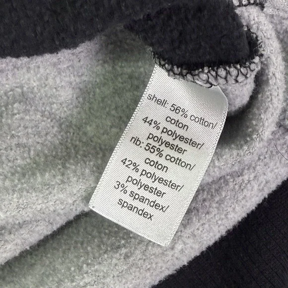 Maurices Sweater Womens 2X Gray Pink Color Block Long Sleeve Pullover Stretch - Picture 7 of 8